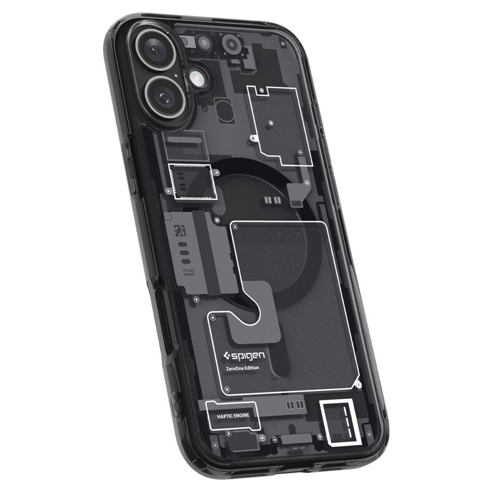 Spigen Ultra Hybrid MagSafe Zero One for iPhone 16 - Dark Gray_5