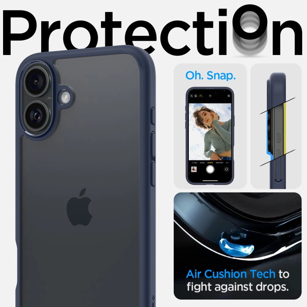 Spigen Ultra Hybrid MagSafe for iPhone 16 - Blue_7