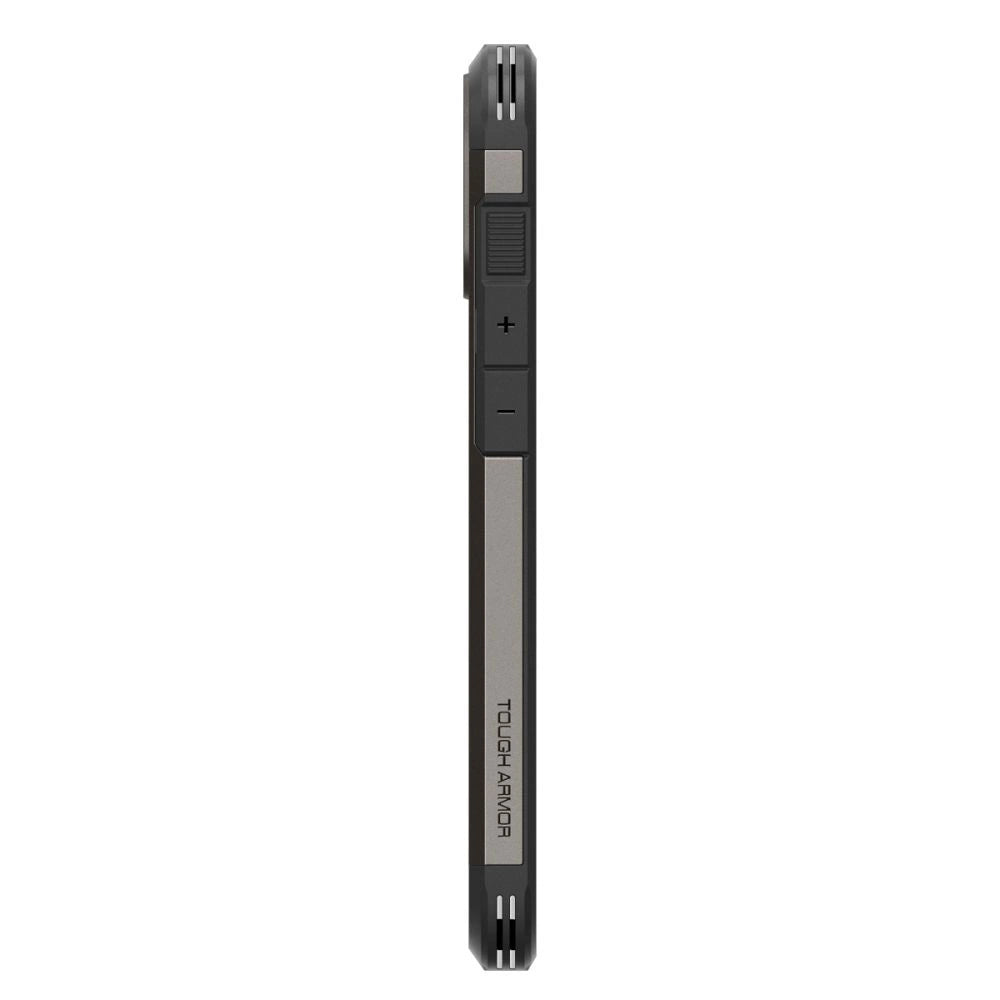 Spigen Tough Armor MagSafe case with stand for iPhone 16 - gunmetal_6