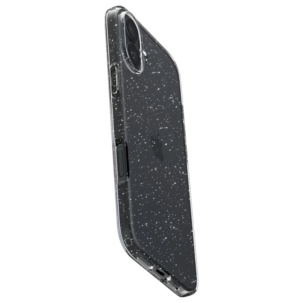 Spigen Liquid Crystal iPhone 16 Case - Clear Glitter_3