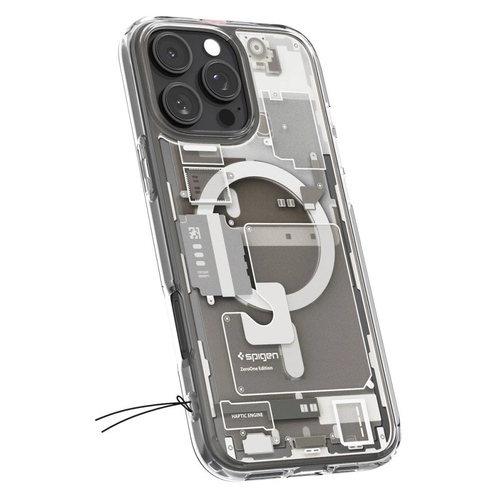 Spigen Ultra Hybrid Mag Zero One case with MagSafe for iPhone 16 Pro - titanium_1