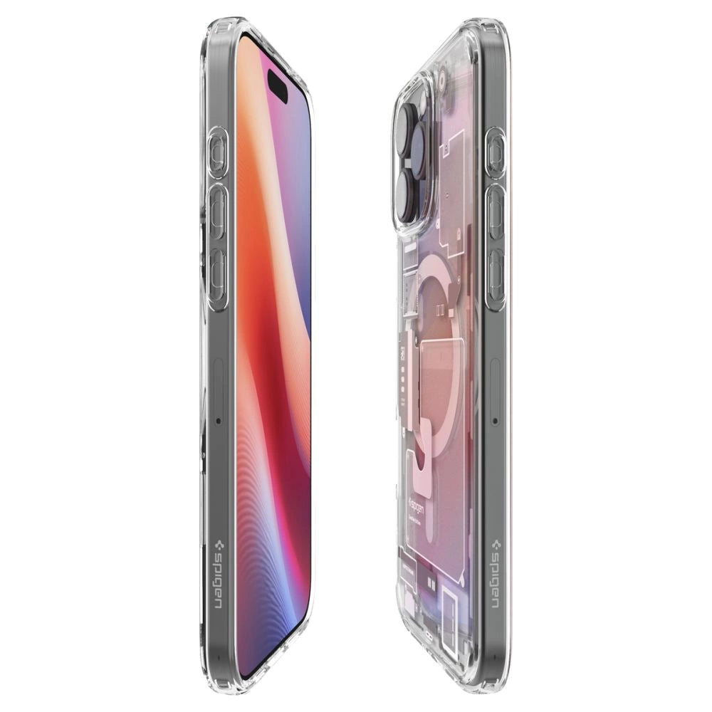 Spigen Ultra Hybrid Mag Zero One case with MagSafe for iPhone 16 Pro - titanium_2