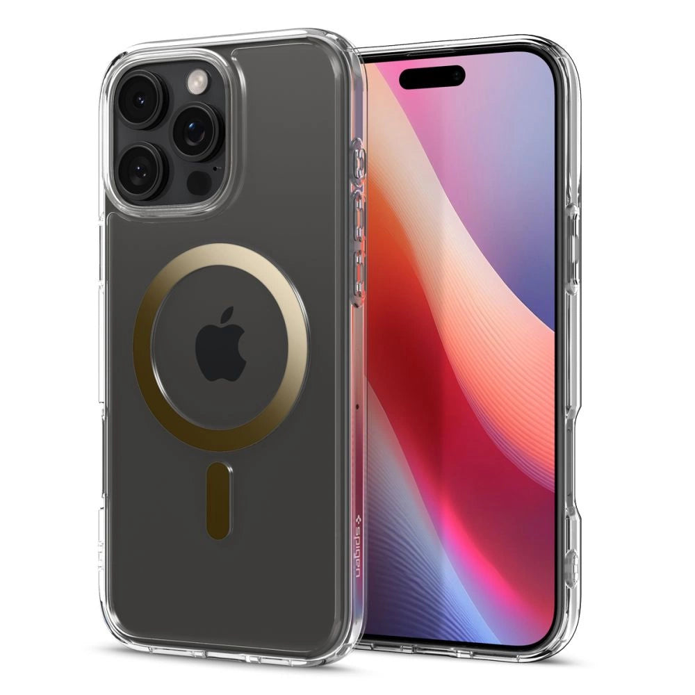 Spigen Ultra Hybrid Mag Case with MagSafe for iPhone 16 Pro - Gold_1