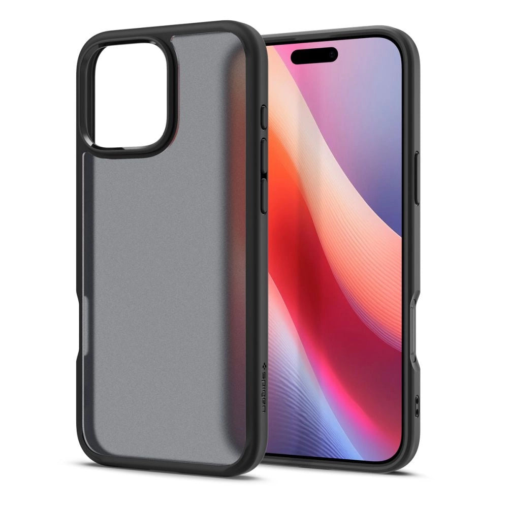 Spigen Ultra Hybrid iPhone 16 Pro Case - Black_1