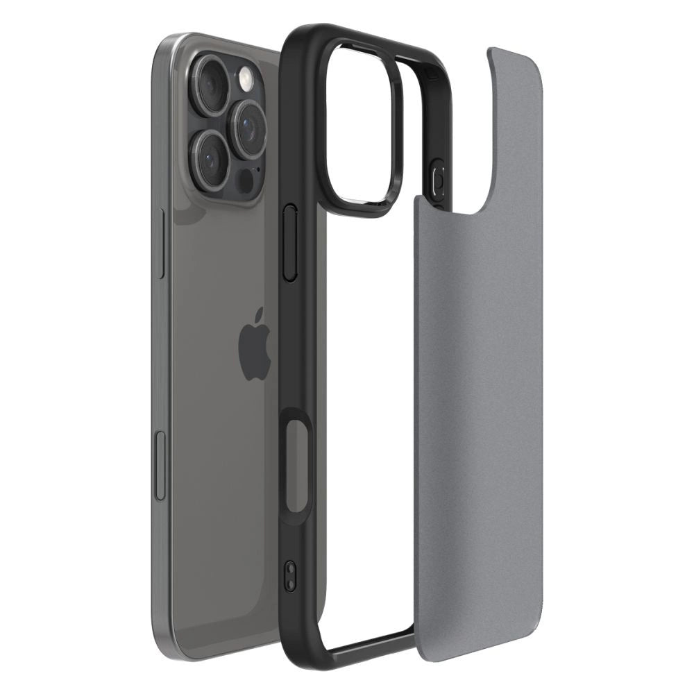 Spigen Ultra Hybrid iPhone 16 Pro Case - Black_5