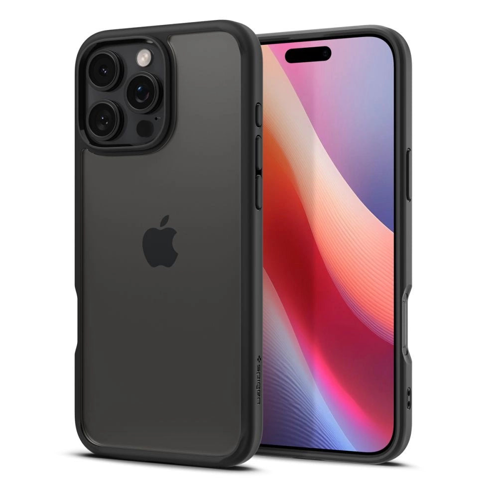 Spigen Ultra Hybrid iPhone 16 Pro Case - Matte Black_1