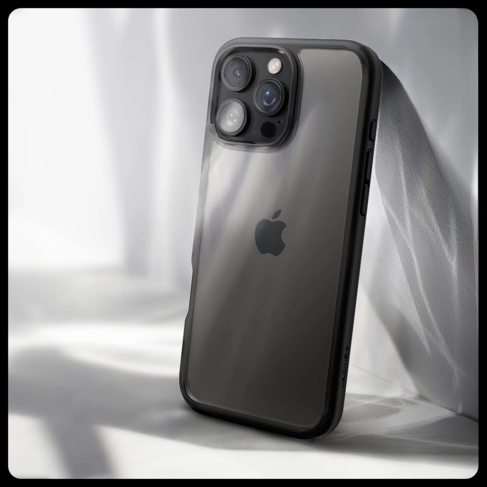 Spigen Ultra Hybrid iPhone 16 Pro Case - Matte Black_9