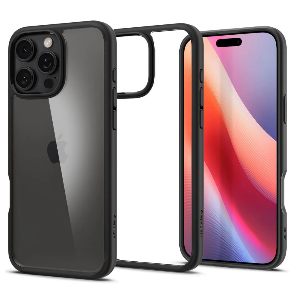 Spigen Ultra Hybrid iPhone 16 Pro Case - Matte Black_0