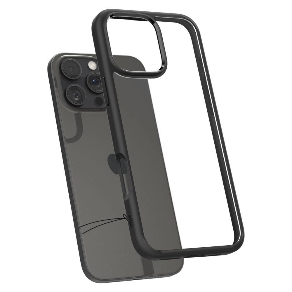 Spigen Ultra Hybrid iPhone 16 Pro Case - Matte Black_6