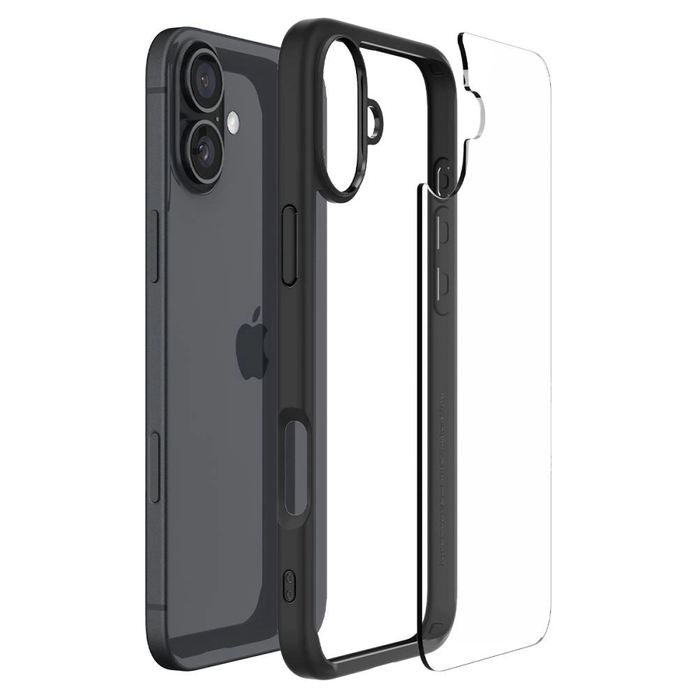 Spigen Ultra Hybrid iPhone 16 Plus Case - Matte Black_6