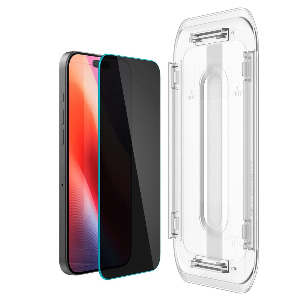 Spigen Glas.tR EZ Fit Privacy Tempered Glass for iPhone 16 Pro Max - 2 pcs._2