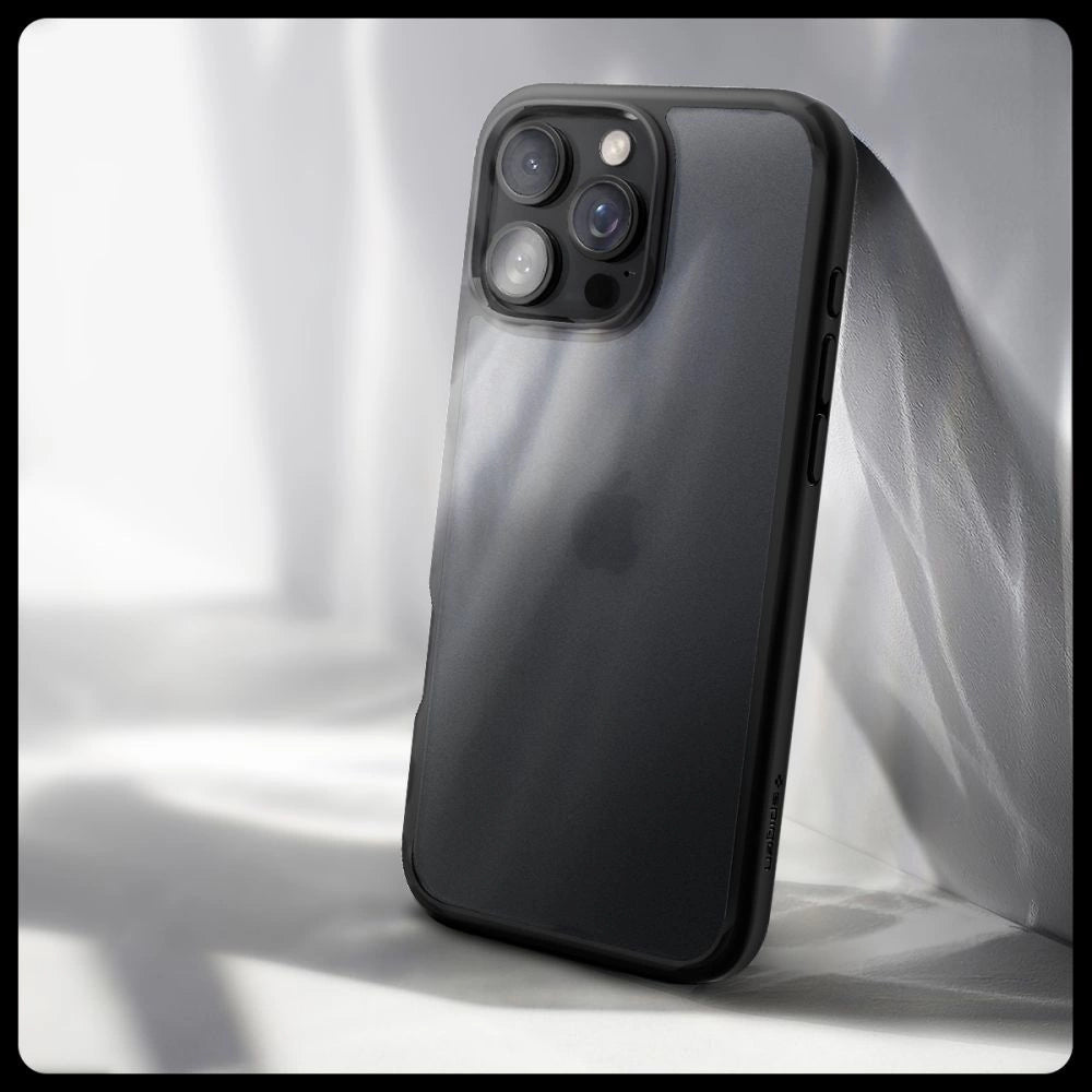 Spigen Ultra Hybrid Case for iPhone 16 Pro Max - Black_7