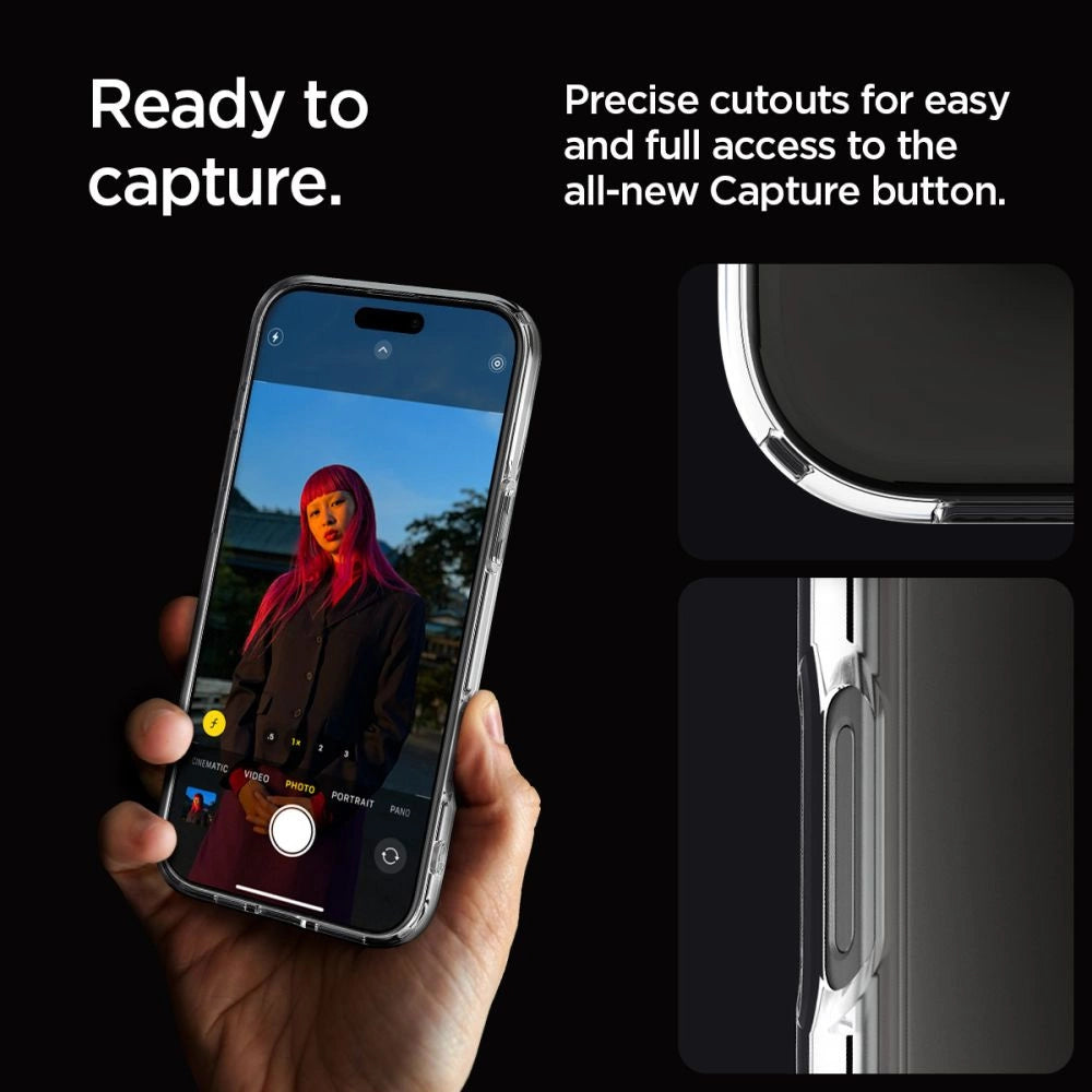 Spigen Ultra Hybrid Case for iPhone 16 Pro Max - Clear_10
