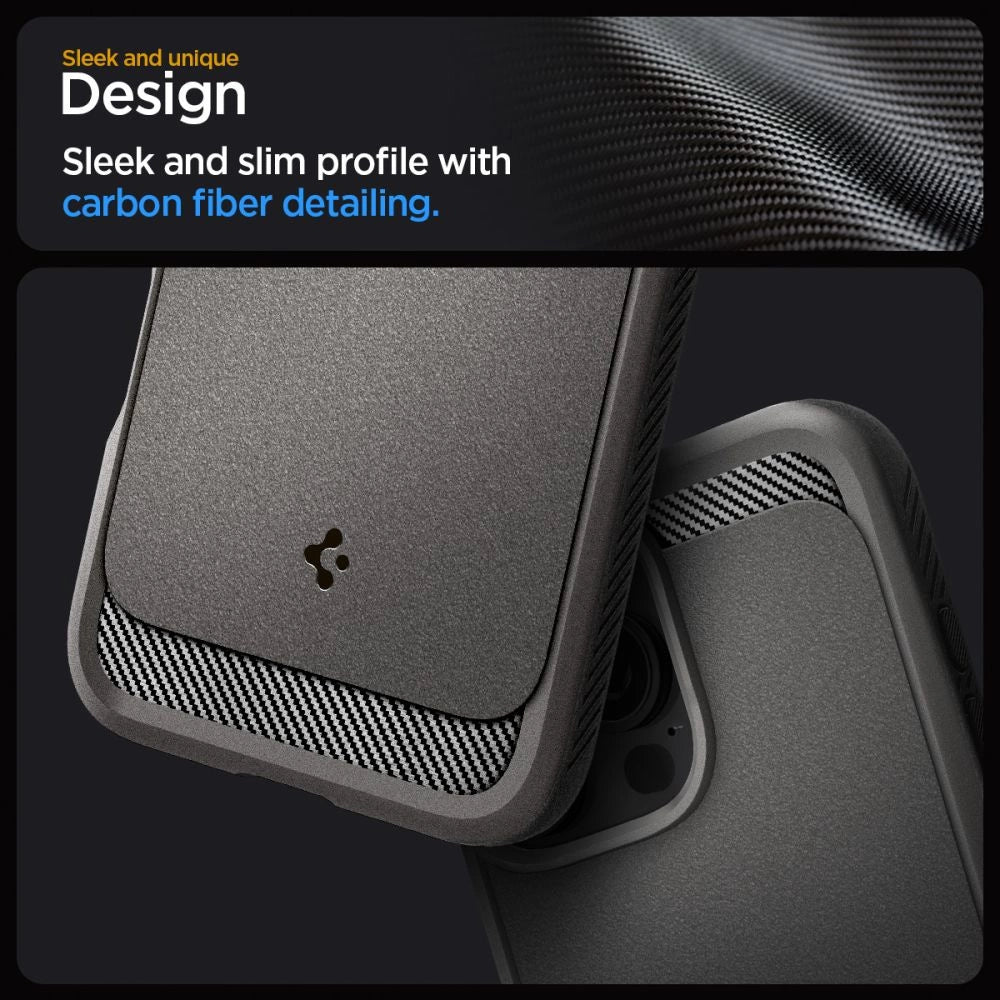 Spigen Rugged Armor MagSafe Case for iPhone 16 Pro Max - Gray_9