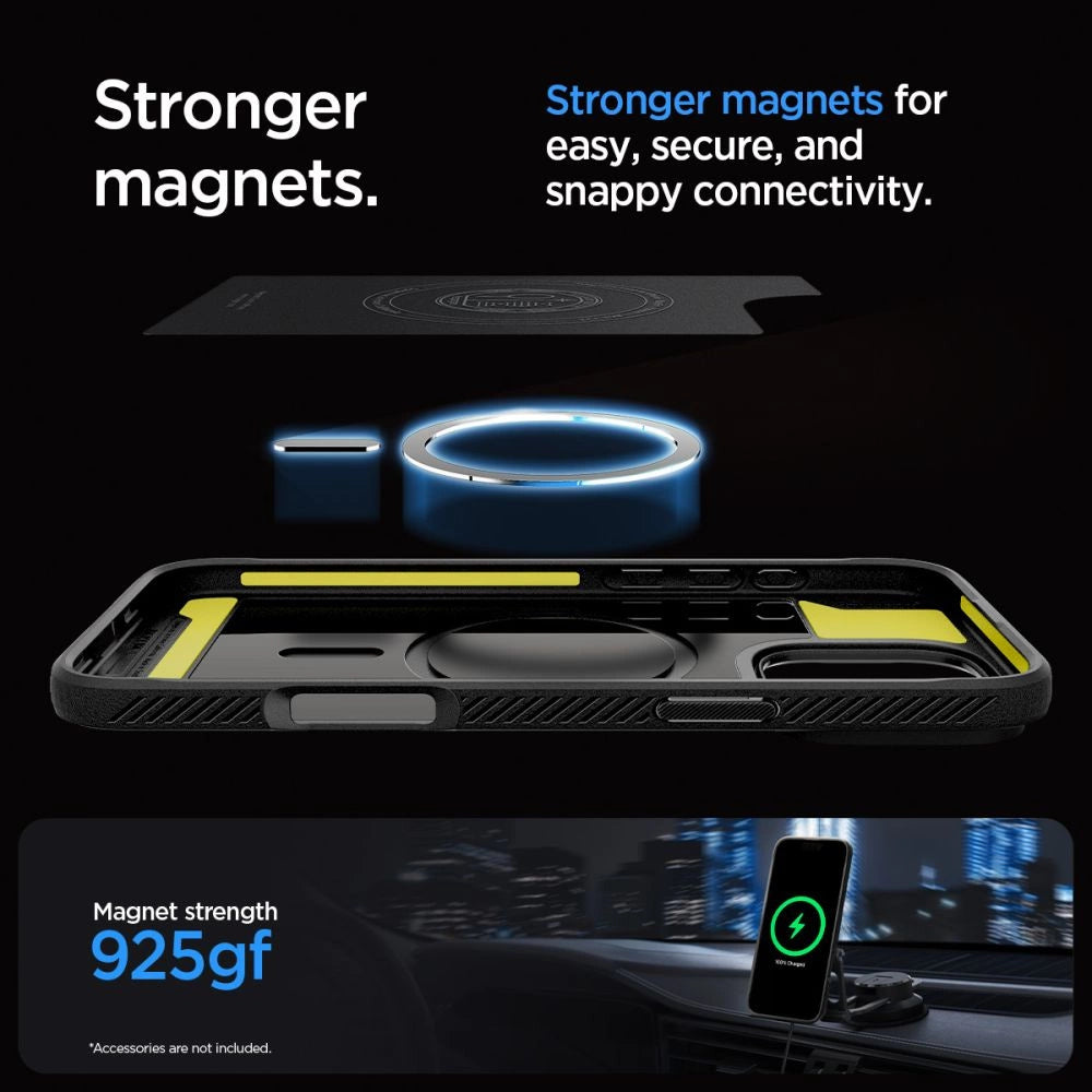 Spigen Rugged Armor MagSafe Case for iPhone 16 Pro Max - Gray_11