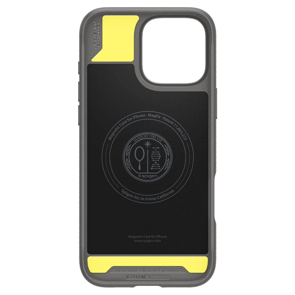Spigen Rugged Armor MagSafe Case for iPhone 16 Pro Max - Gray_2