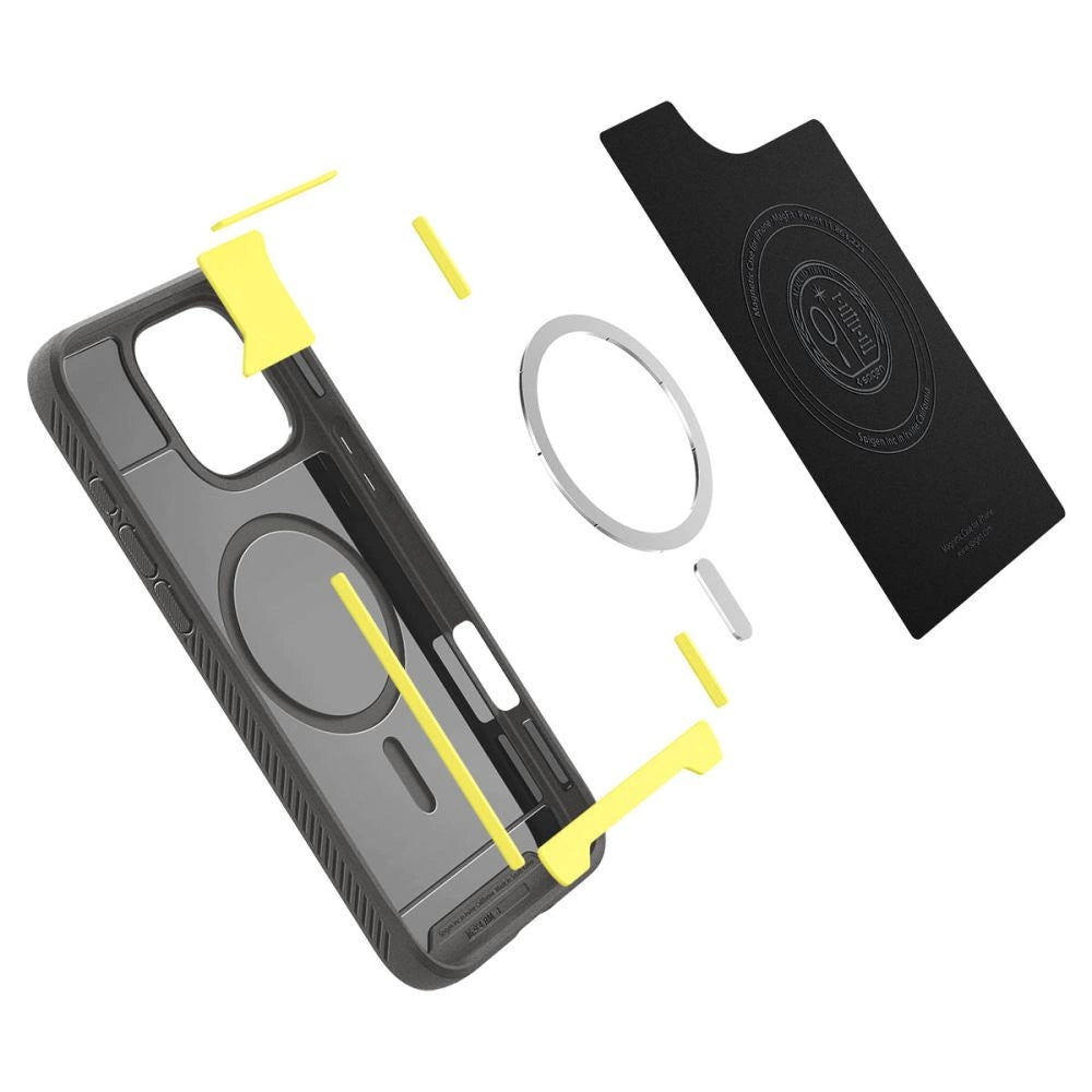Spigen Rugged Armor MagSafe Case for iPhone 16 Pro Max - Gray_5