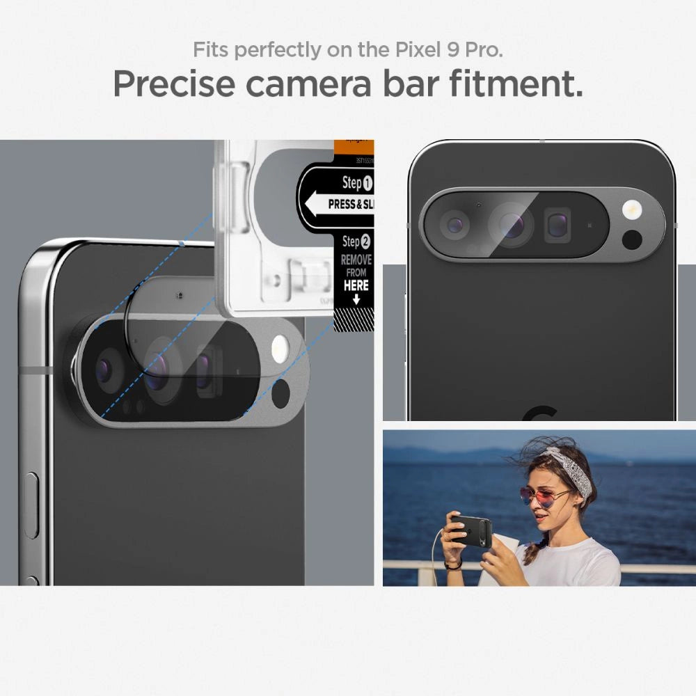 Spigen Optik.tR Ez Fit Tempered Glass Camera Screen Protector for Google Pixel 9 Pro (2-Pack)_14