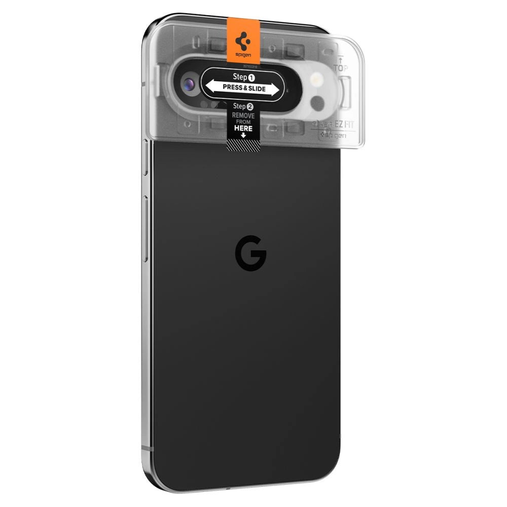 Spigen Optik.tR Ez Fit Tempered Glass Camera Screen Protector for Google Pixel 9 Pro (2-Pack)_2