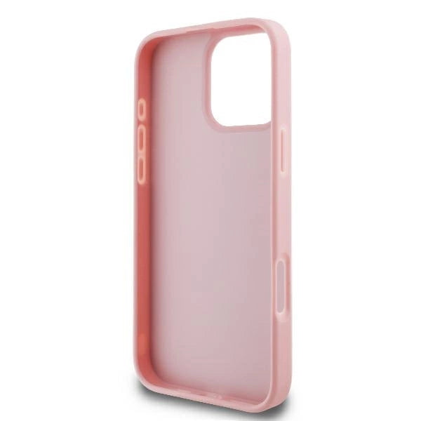 Guess Fixed Glitter Big 4G Case for iPhone 16 Pro - Pink_6