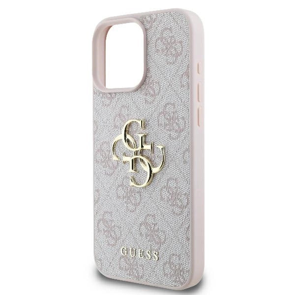 Guess 4G Big Logo iPhone 16 Pro Max Case - Pink_5