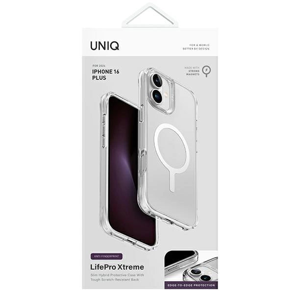 Etui UNIQ LifePro Xtreme Magclick Charging na iPhone 16 Plus - przezroczyste_3