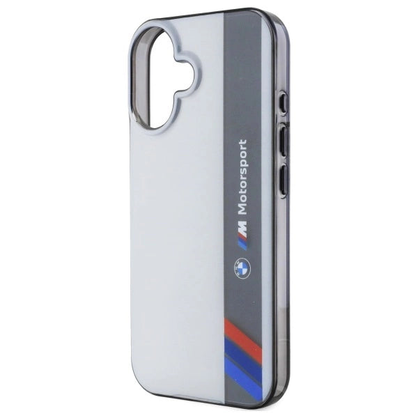 BMW Motosport IML Vertical Stripe iPhone 16 Case - Gray_5