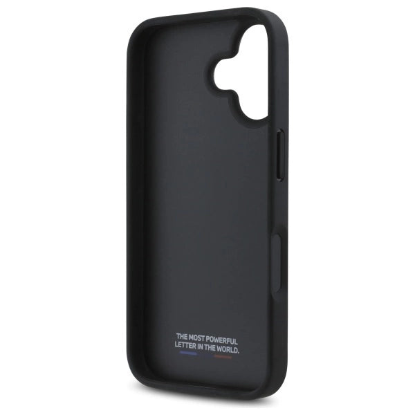 BMW M Perforated Tricolor Detail Line iPhone 16 Case - Black_6
