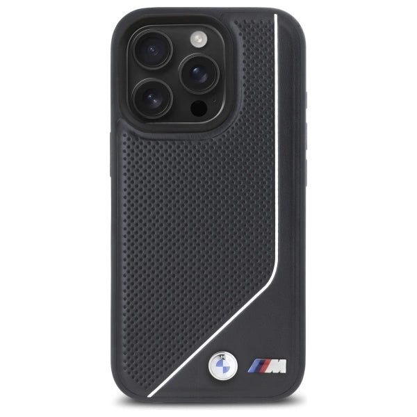 BMW M Perforated Twisted Line MagSafe case for iPhone 16 Pro - black_2