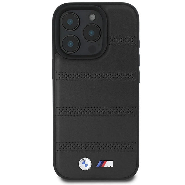 BMW M Perforated And Stitched Line MagSafe case for iPhone 16 Pro - black_2