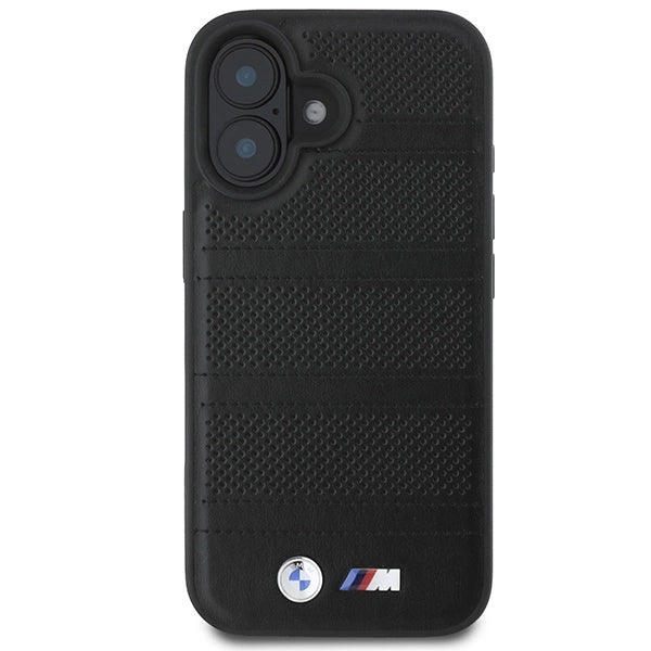 BMW M Perforated And Stitched Line MagSafe case for iPhone 16 - black_2
