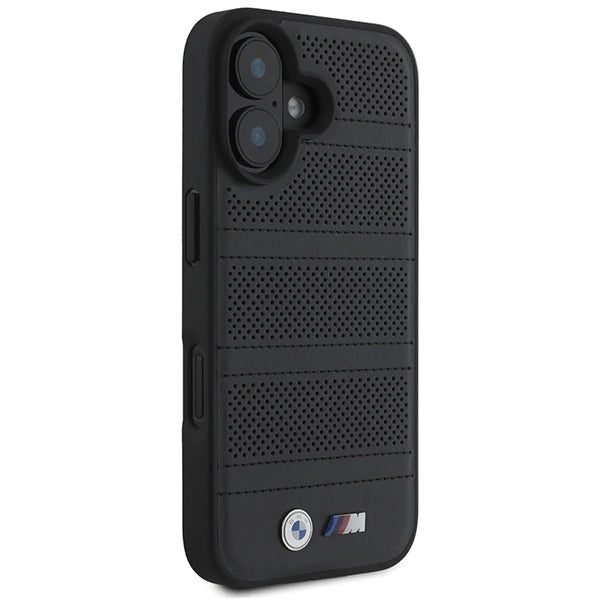 BMW M Perforated And Stitched Line MagSafe case for iPhone 16 - black_3