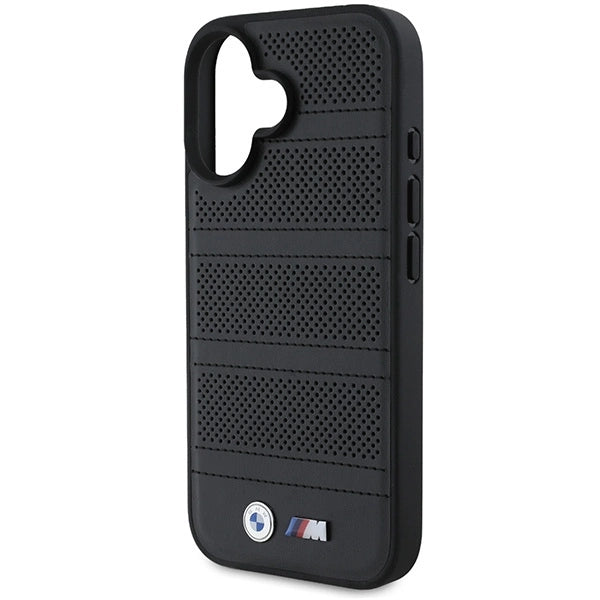 BMW M Perforated And Stitched Line MagSafe case for iPhone 16 - black_5