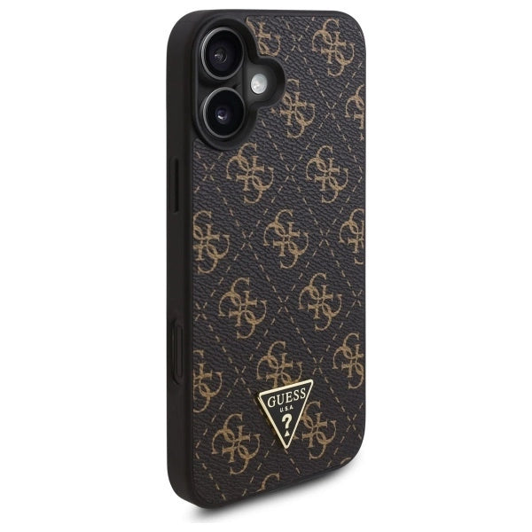 Guess New 4G Triangle Case for iPhone 16 Plus - Black_3