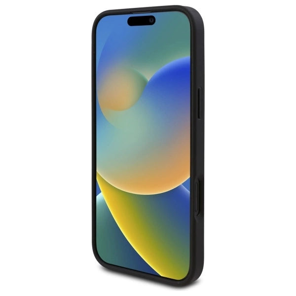 Guess New 4G Triangle Case for iPhone 16 Plus - Black_4