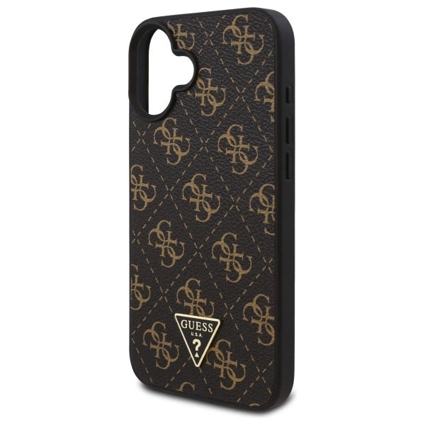 Guess New 4G Triangle Case for iPhone 16 Plus - Black_5