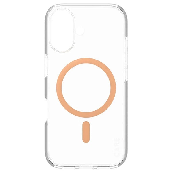 CARE by PanzerGlass Flagship Case iPhone 16 6.1" peach/peachy MagSafe 1373_2