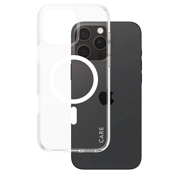 CARE by PanzerGlass Flagship Case iPhone 16 Pro Max 6.9" white/white MagSafe 1340_1