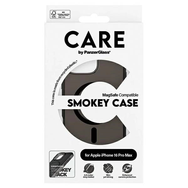 CARE by PanzerGlass Flagship Case iPhone 16 Pro Max 6.9" smoke/smokey MagSafe 1352_3