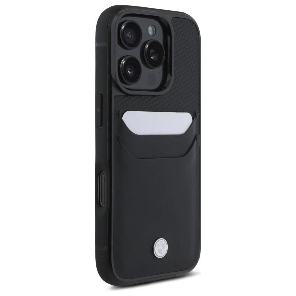 BMW Sign Leather Cardslot Case for iPhone 16 Pro Max - Black_3