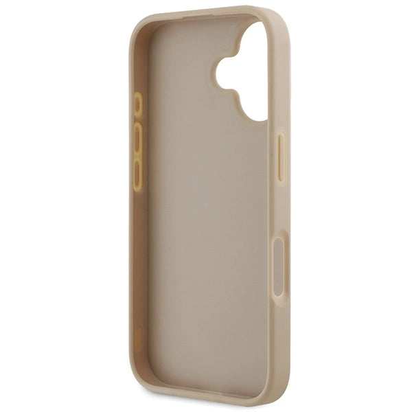 DKNY Checkered Pattern & Printed Stripes iPhone 16 Case - Pink_6