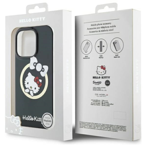 Hello Kitty IML Fun Bow Magsafe iPhone 16 Pro Case - Black_7