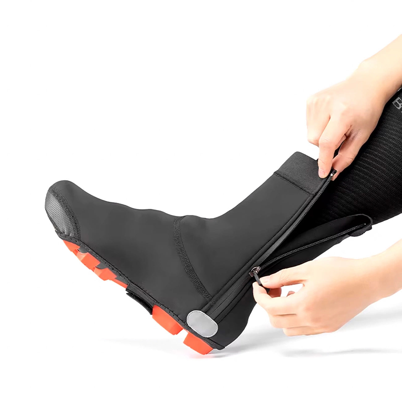 Rockbros LF1104-L Cycling Shoe Covers Size L - Black_1