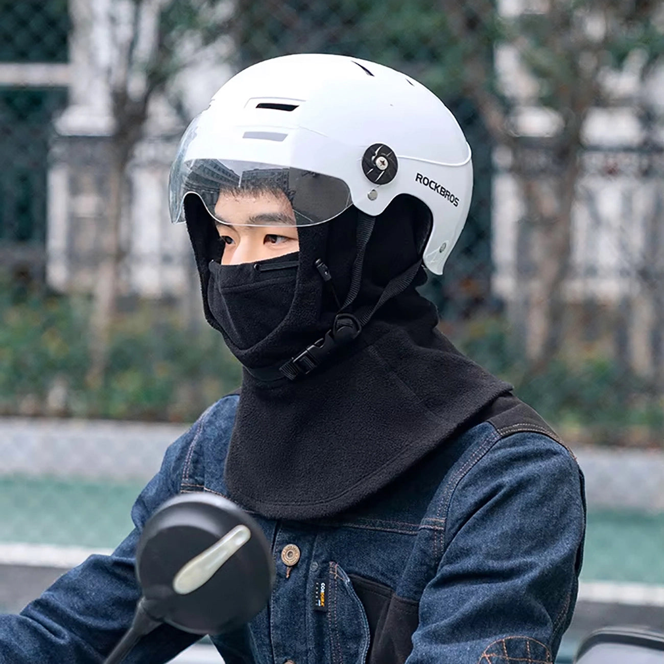 Rockbros YPP034 Sports Balaclava Windproof Waterproof - Black_11