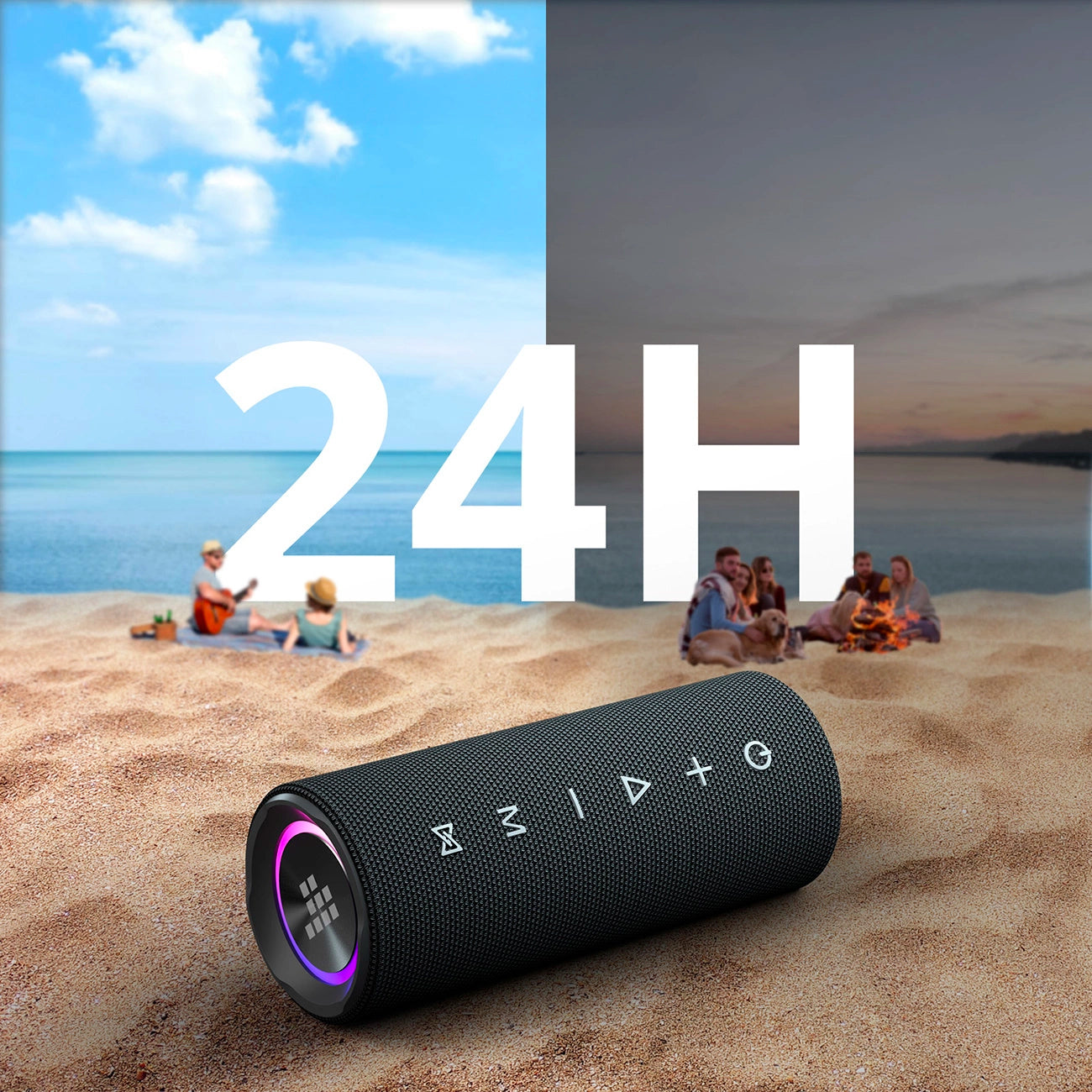 Tronsmart Mirtune C2 24W Bluetooth Portable Speaker - Black_9