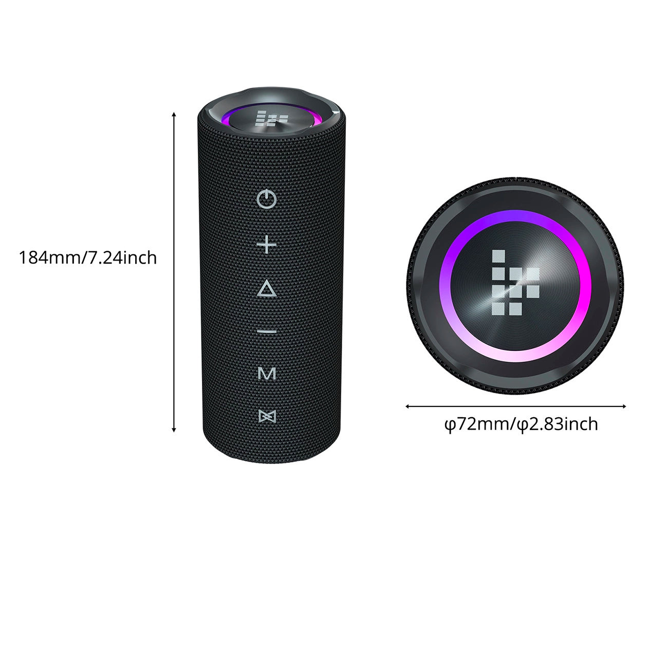 Tronsmart Mirtune C2 24W Bluetooth Portable Speaker - Black_5