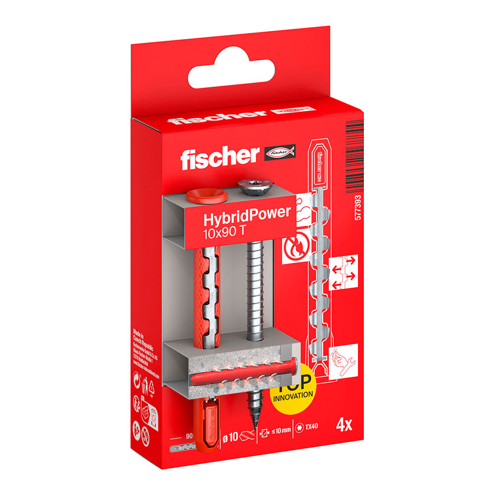 Fischer HybridPower 10x90 T K / Preto_0