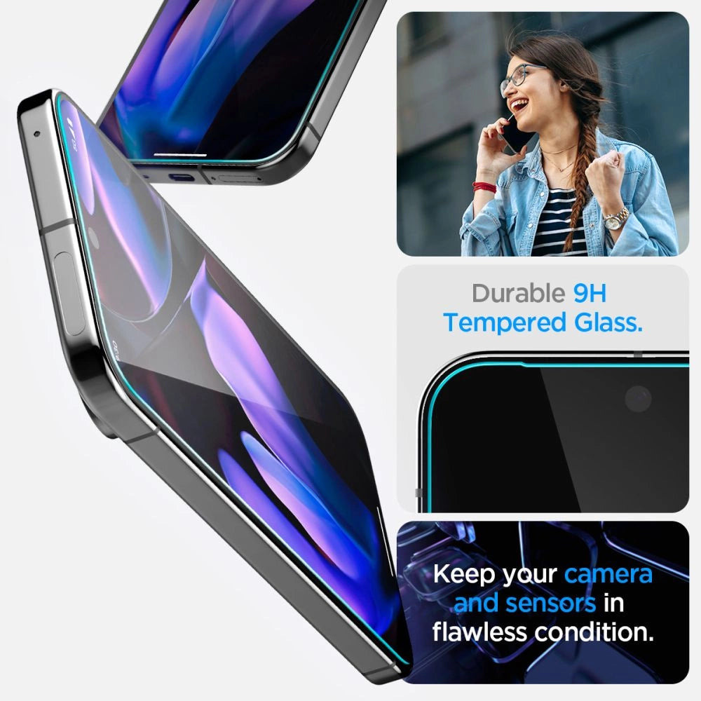 Spigen Glas.tR EZ Fit Tempered Glass with Applicator for Google Pixel 9 Pro XL (2 pcs.)_10