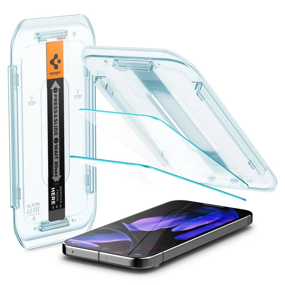 Spigen Glas.tR EZ Fit Tempered Glass with Applicator for Google Pixel 9 Pro XL (2 pcs.)_2