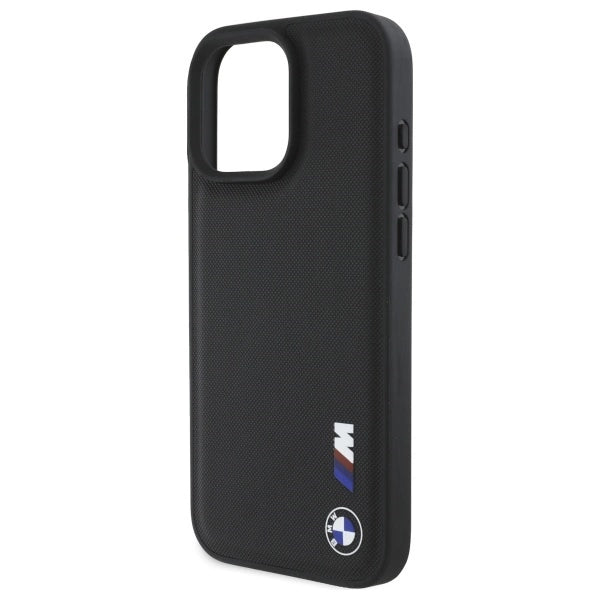BMW Smooth Rubber Logo iPhone 16 Pro Max Case - Black_5